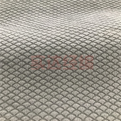 提花菱形格短毛絨用于沙發(fā)面料